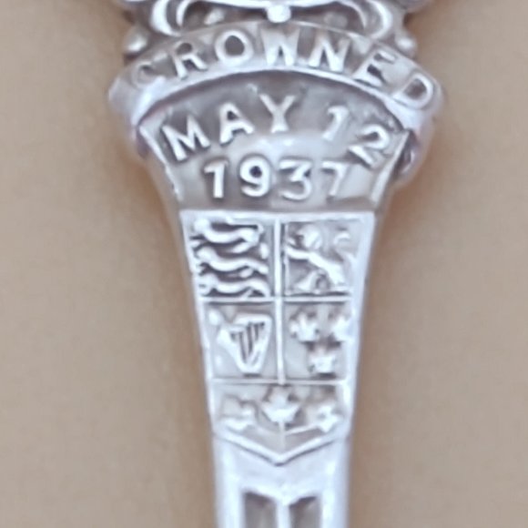 George VI 1937 Coronation Souvenir Collector's Spoon - Picture 4 of 7